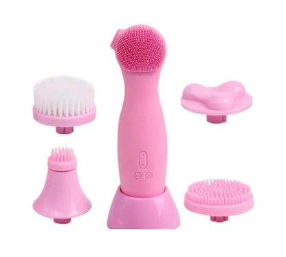 🌿 RITUAL DE LIMPIEZA FACIAL EVIVTA™ — SILICONA PREMIUM CON 5 ACCESORIOS